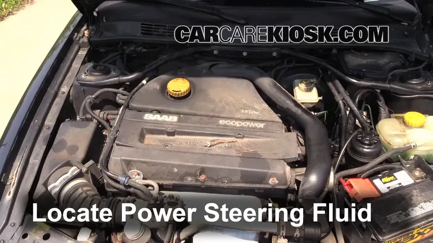 2002 Saab 9-3 SE 2.0L 4 Cyl. Turbo Hatchback (4 Door) Power Steering Fluid